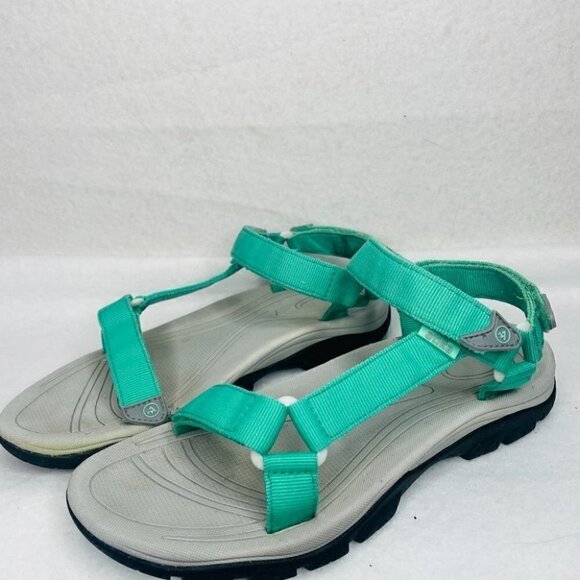 Atika Unisex Adults Maya AT-W110-EGR Blue Hiking Strappy Sandal Size W 8 M 7 - Picture 5 of 10
